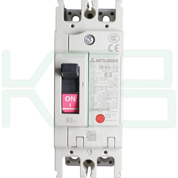 เบรกเกอร์ NF63 CV 2P Mitsubishi