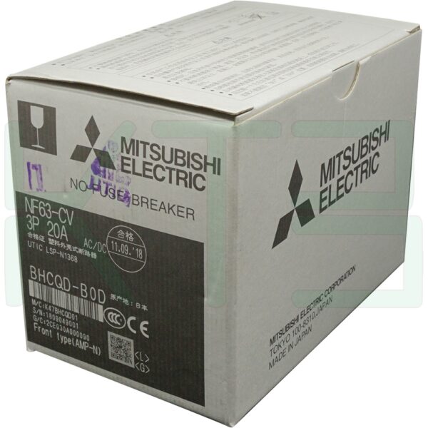 เบรกเกอร์ NF63 CV 3P Mitsubishi