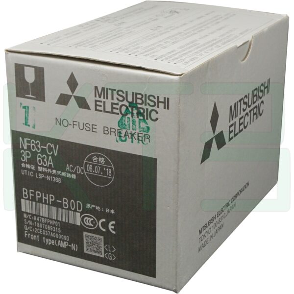 เบรกเกอร์ NF63 CV 3P Mitsubishi
