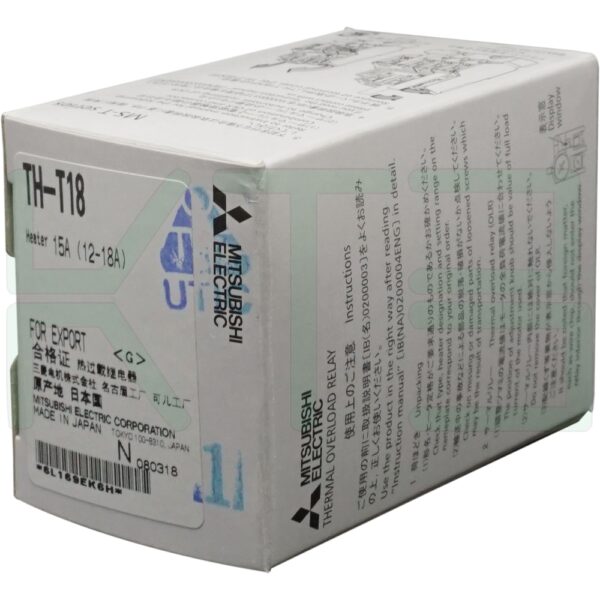 (Mitsubishi)-TH-T18-15A-6 (Copy) โอเวอร์โหลด TH-T18 15A Mitsubishi